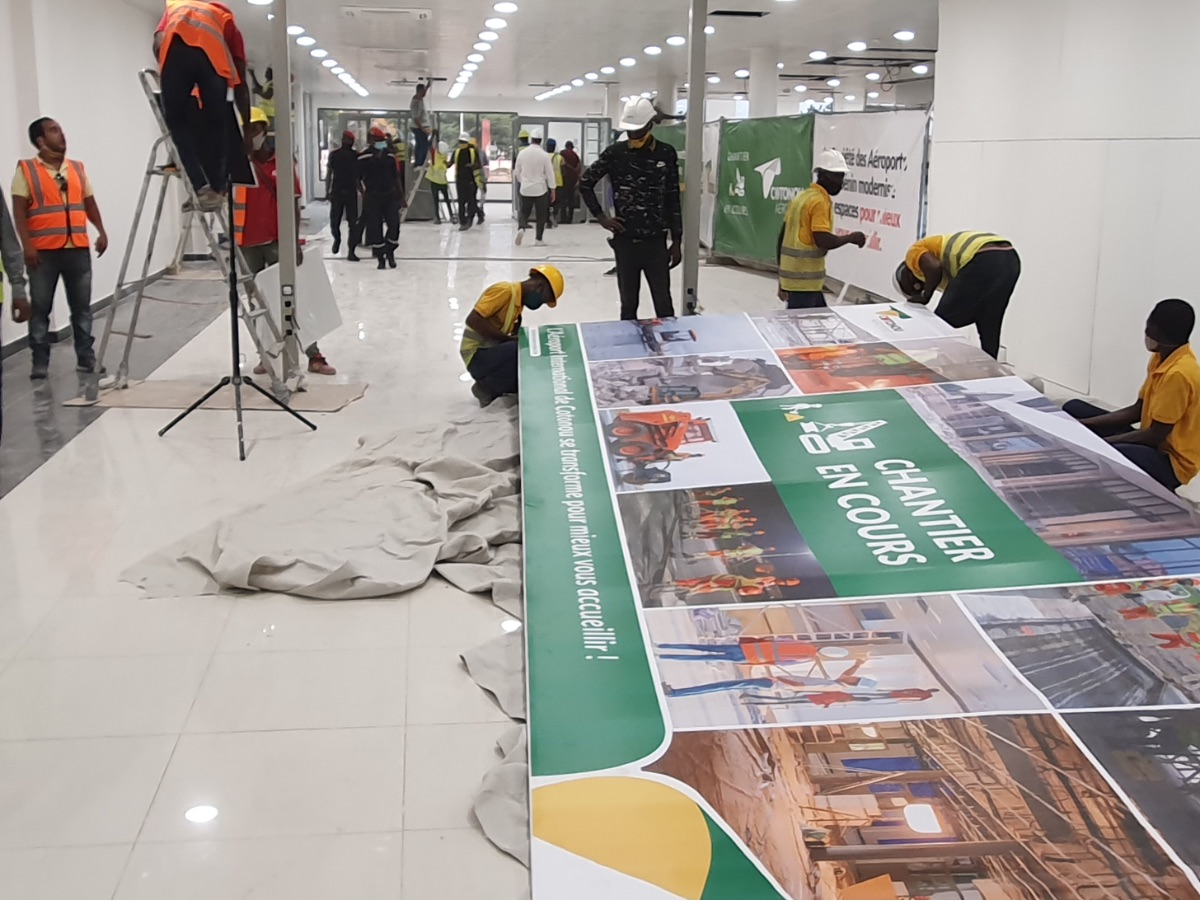 Nouveau circuit départ et parvis