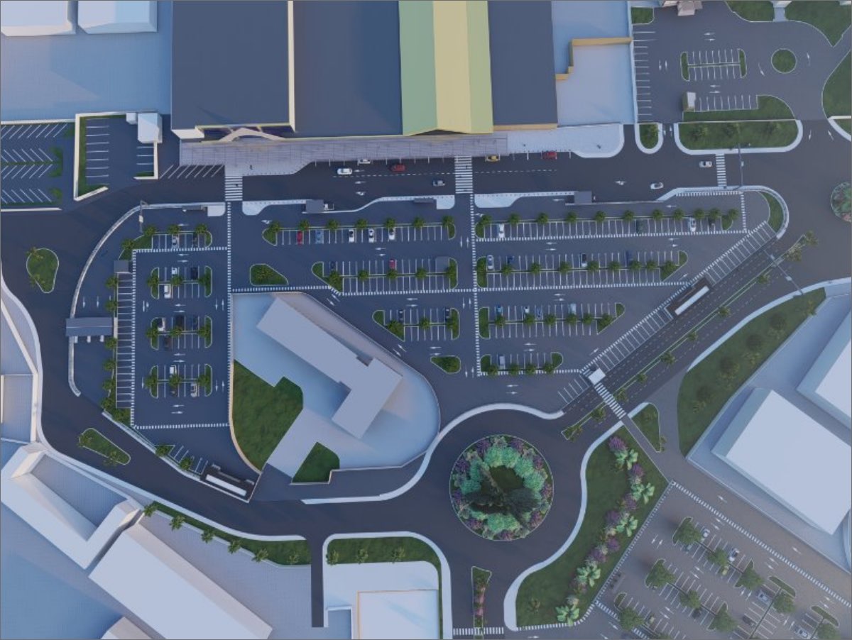 Chantier parking auto